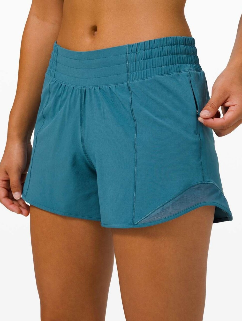 Lululemon Hotty Hot Shorts Size 4 In Dessert Teal